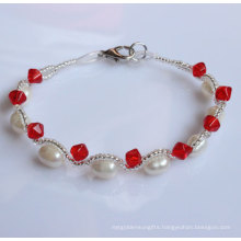 Cheap Fashion Freshwater Natural Pearl Bracelet (EB1512-1)